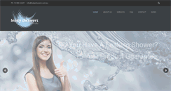 Desktop Screenshot of leakyshowers.com.au